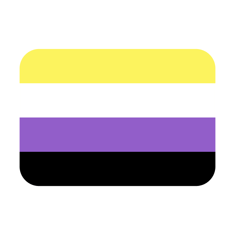 Non binary flag icon