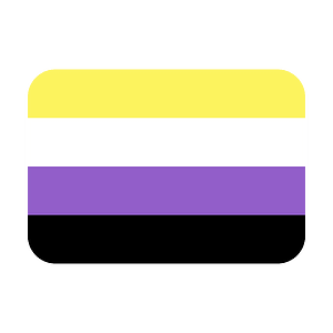 Non binary flag icon