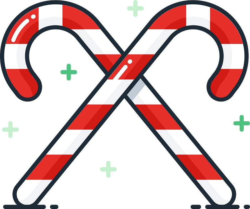 Candy Cane - Free vector icons on creazilla.com