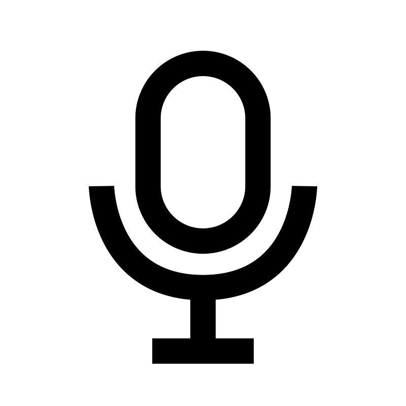 Speaking microphone siri