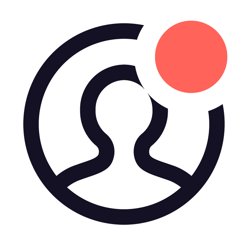 user avatar with alert