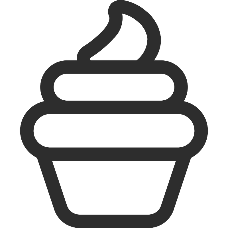 ice cream in cup