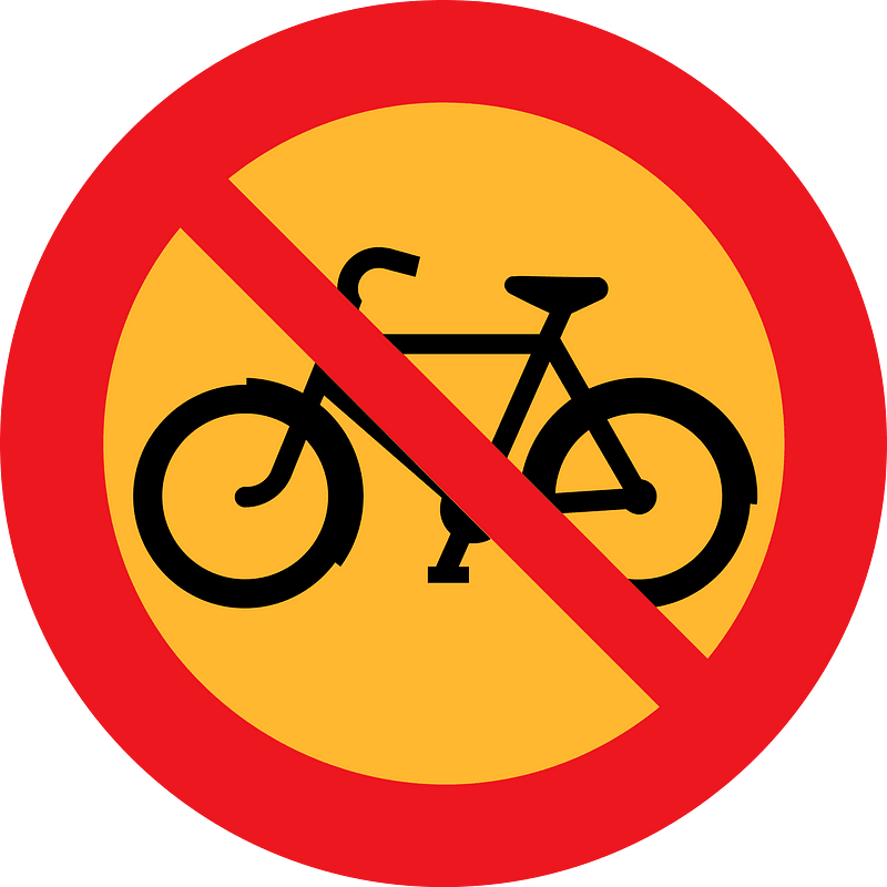 No Biking