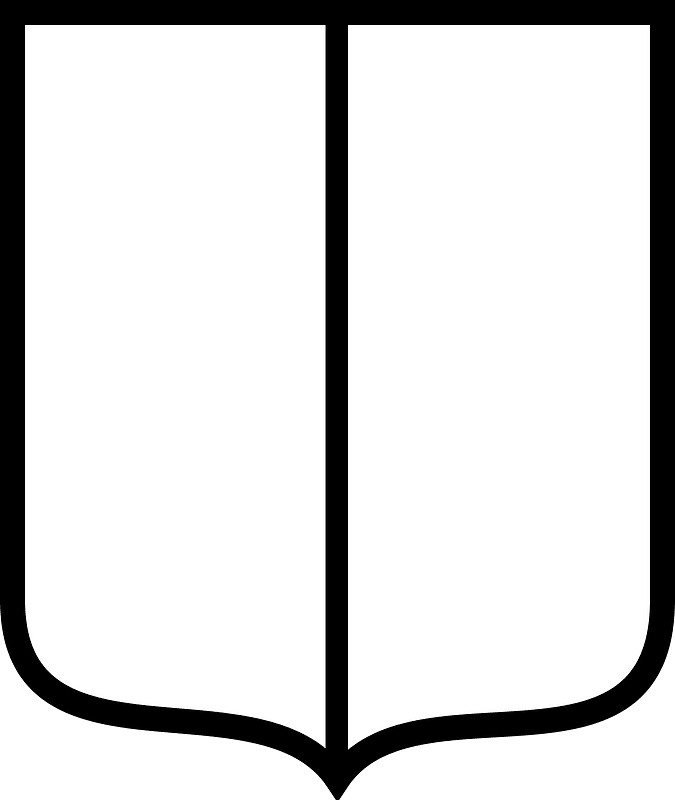 Heraldic Shield White