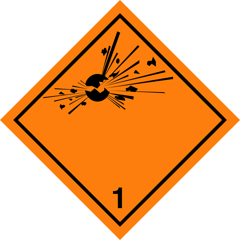 UN transport pictogram - 1