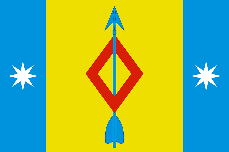 Flag of Mamontovskoe (Moscow oblast)