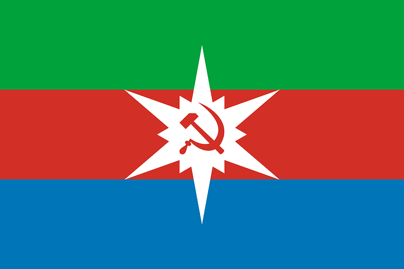 Flag of Chyormoz (Perm krai) (2003)