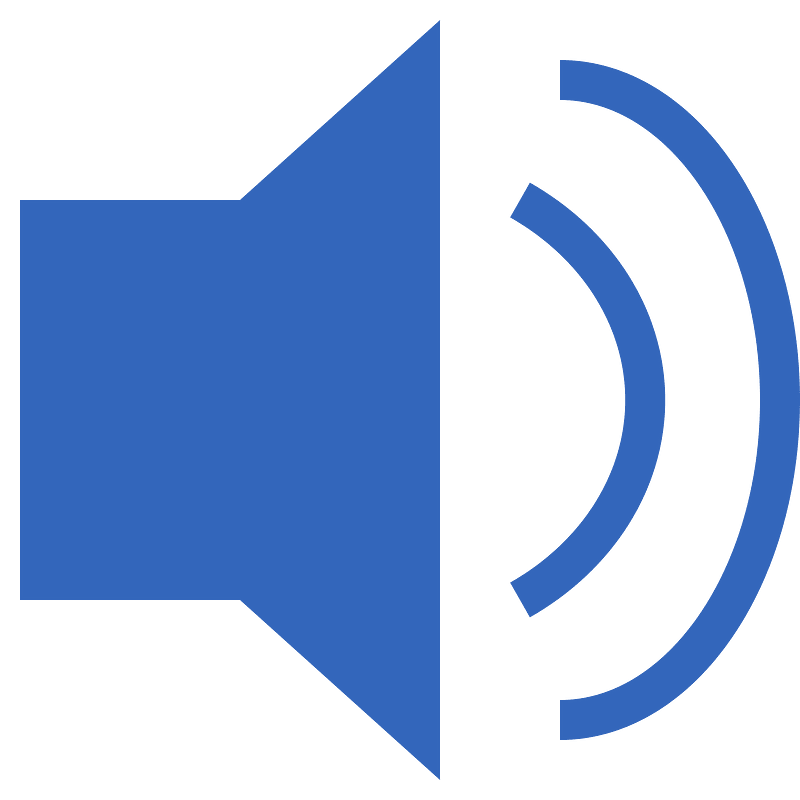Loudspeaker light blue