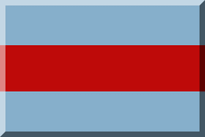 Rosso e Celeste (Strisce Orizzontali)