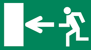 Rettungszeichen Rettungsweg