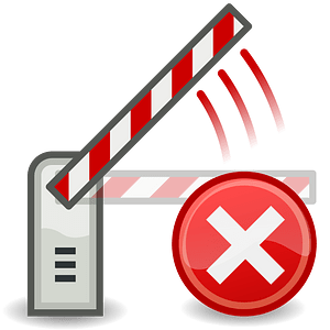 Emblem-unblock-denied