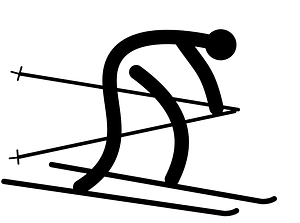 Alpine skiing - Paralympic pictogram