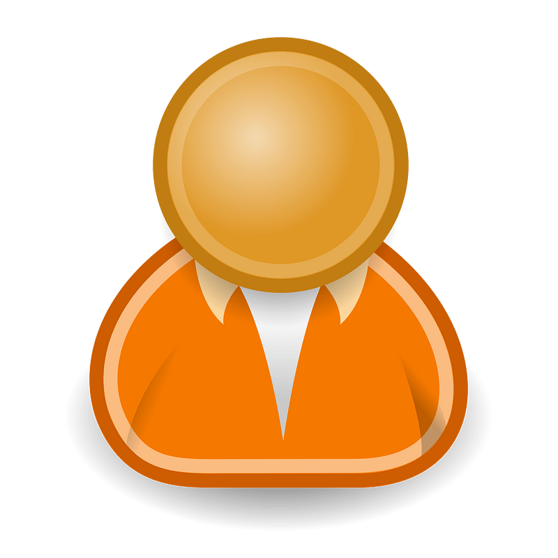 Emblem-person-orange