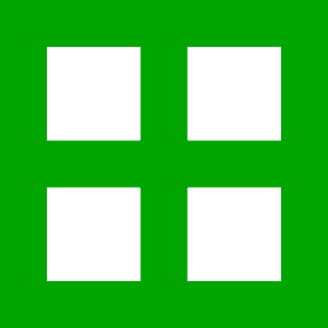 Green plus square