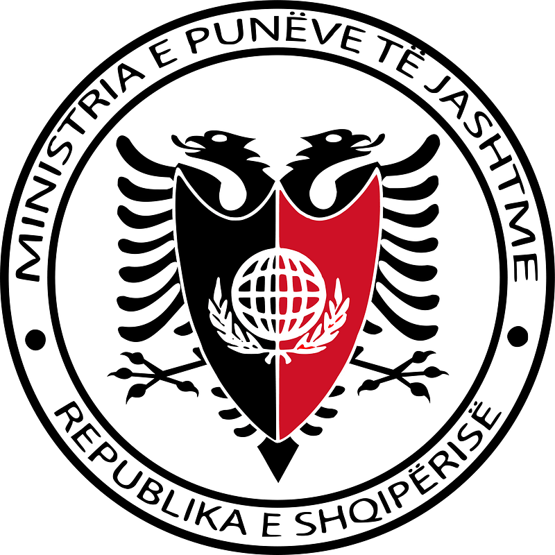Albanian ministry of foreign affairs logo