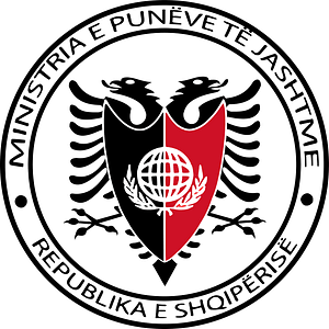 Albanian ministry of foreign affairs logo