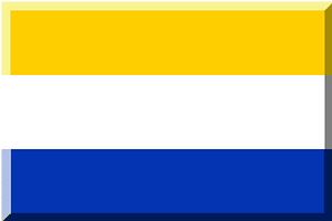 600px Giallo Bianco Blu (Strisce Orizzontali)