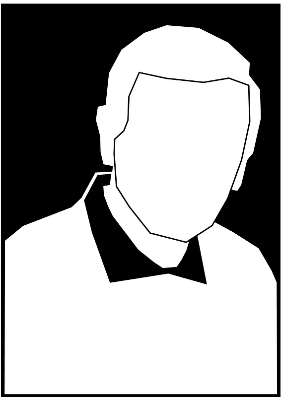 No foto
