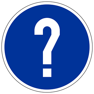 Zeichen 209-202 + question mark