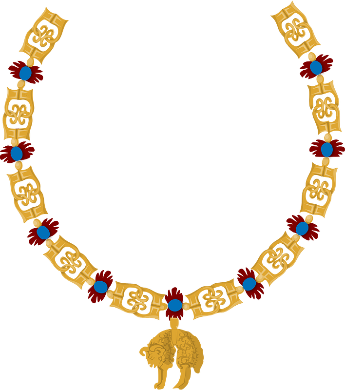 Gulden vlies ketting