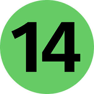 Paris transit icons - Métro 14anc