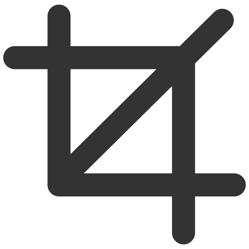 Image Crop Icon