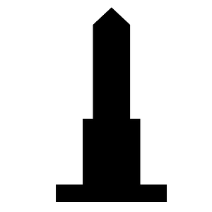 Monument icon for maps