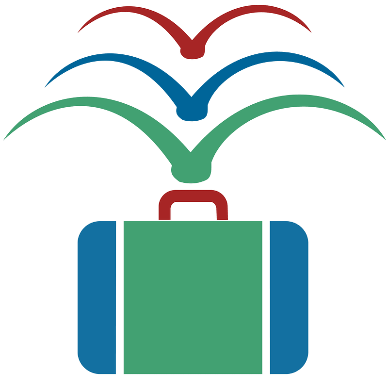 Suitcase with book v05