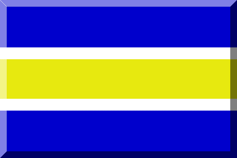 600px Blu con strisce Oro e Bianche