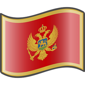 Nuvola Montenegran flag