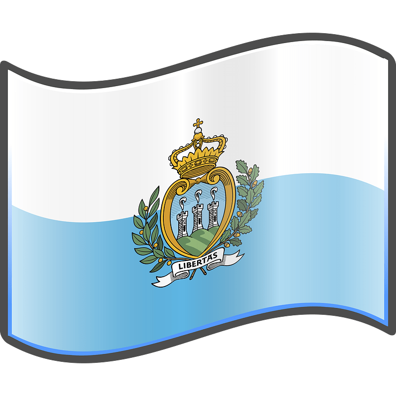 Nuvola Sammarinese flag