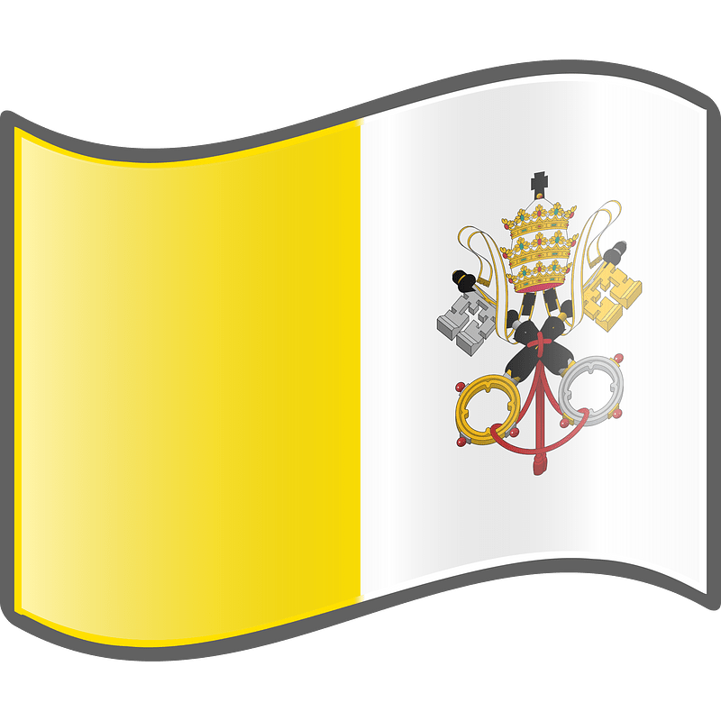 Nuvola Vatican flag