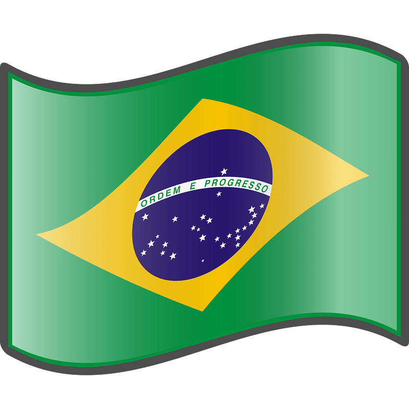 Nuvola Brazilian flag