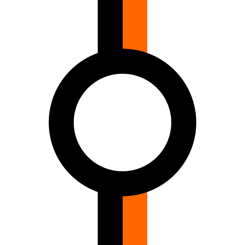 BSicon mINT black~orange