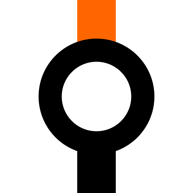BSicon mINT orange+black