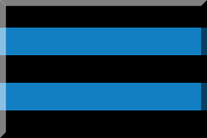 600px Nero con strisce Azzurro scuro