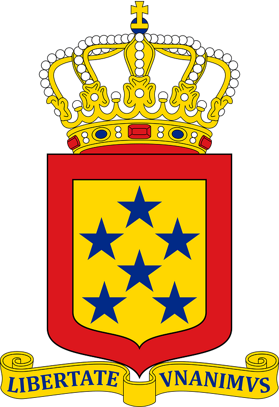 Coat of arms of the Netherlands Antilles (1964-1986)