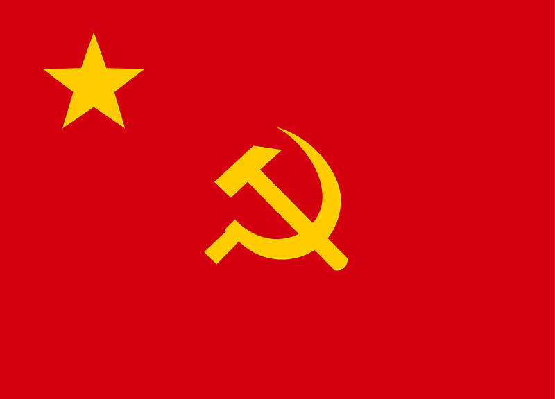 Second War Flag of Chinese Soviet Republic
