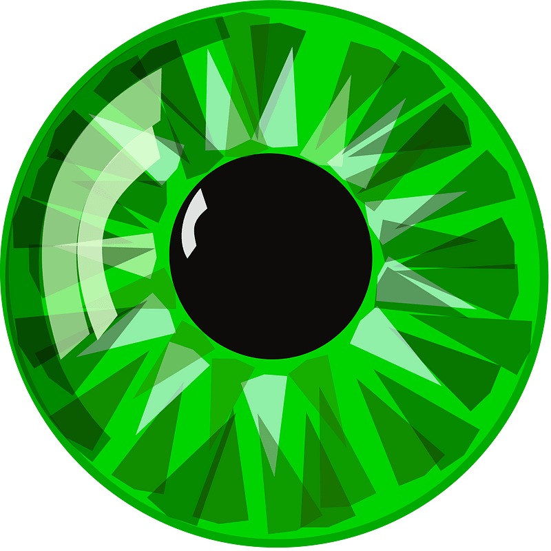 Green eye