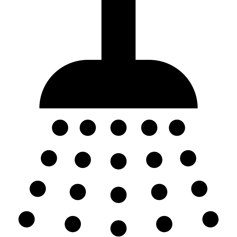 Shower icon - Noun Project 4336