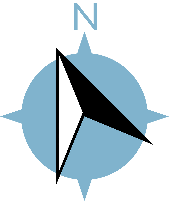 Compass-icon bb NNW