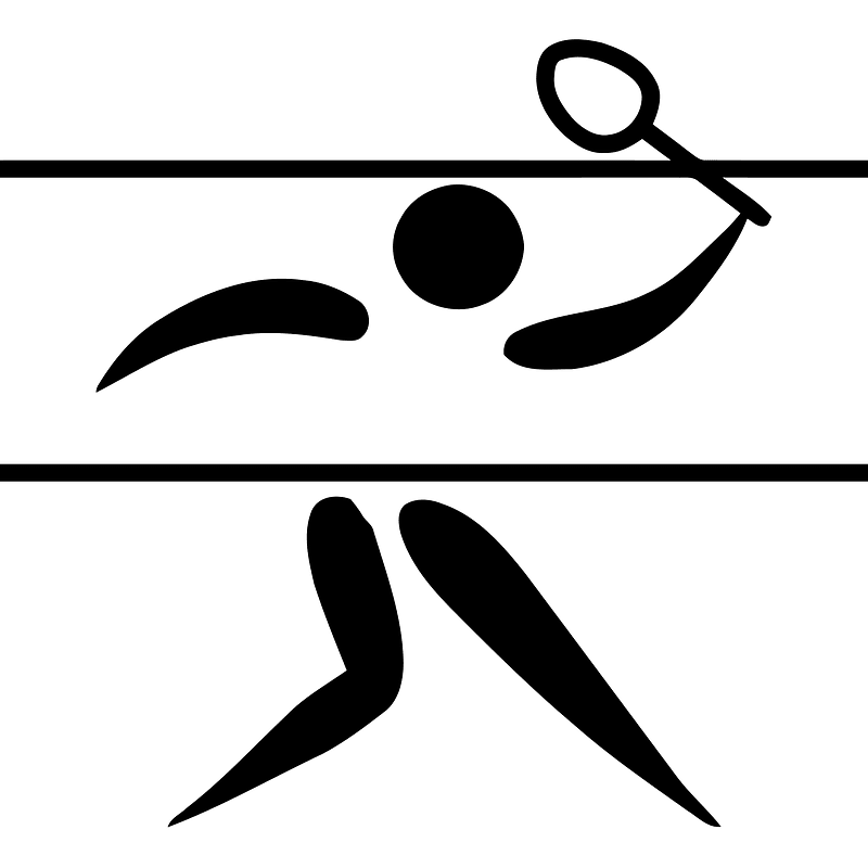 Badminton pictogram