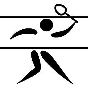 Badminton pictogram