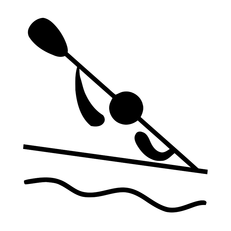 Canoeing (slalom) pictogram