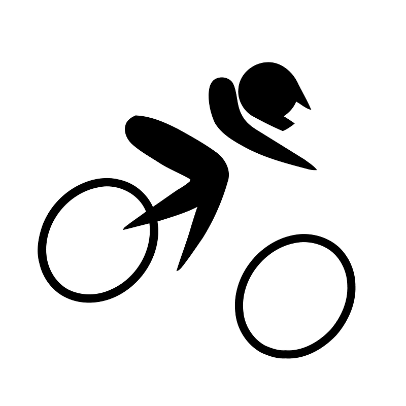 Cycling (BMX) pictogram
