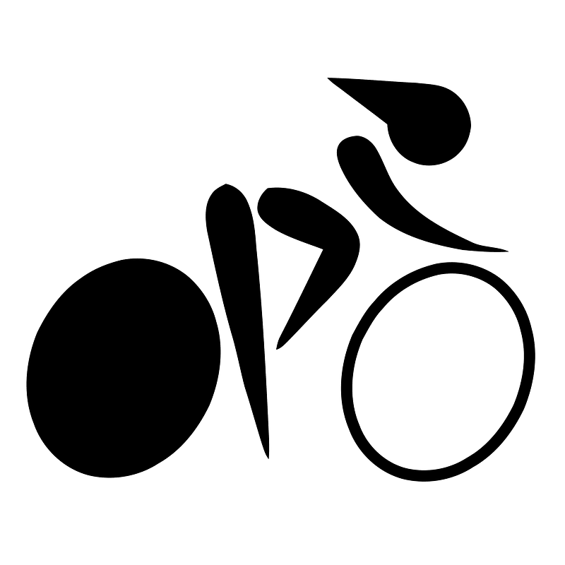 Cycling (track) pictogram