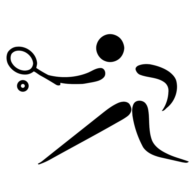 Jeu de paume pictogram