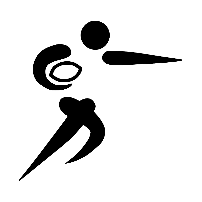 Rugby union pictogram