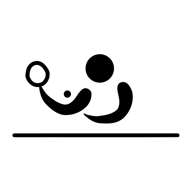 Table tennis pictogram