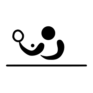 Table tennis pictogram